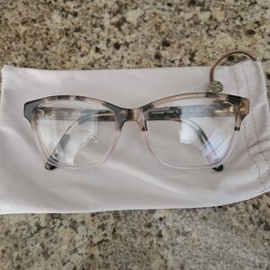 Pink And Tortoise Shell Women's Eyeglasses